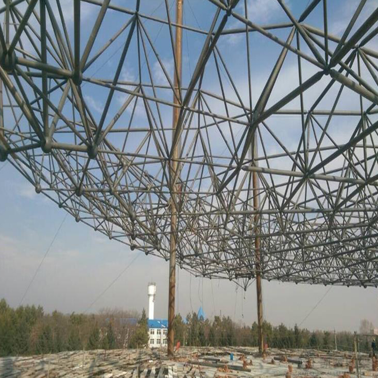 石狮球形网架钢结构施工方案